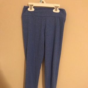 Basic LuLaRoe Blue Leggings